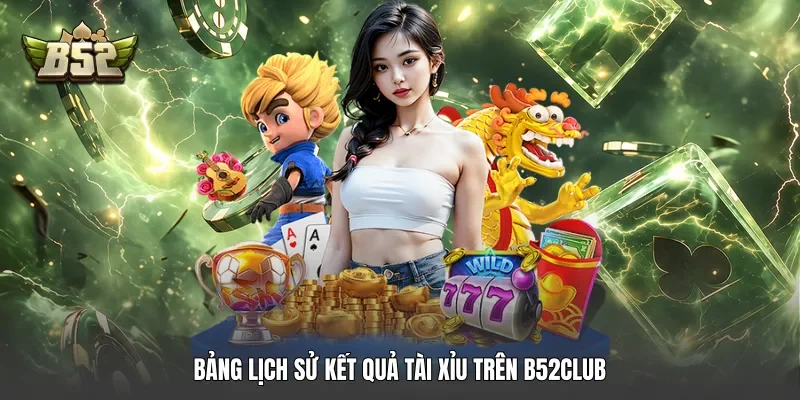 Bảng lịch sử kết quả Tài Xỉu trên B52club Bảng lịch sử kết quả Tài Xỉu trên B52club