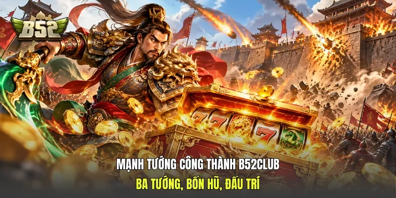 Mạnh Tướng Công Thành B52club - Ba Tướng, Bốn Hũ, Đấu Trí